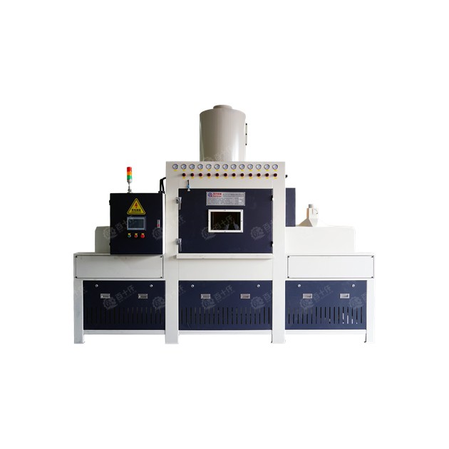 16枪 输送式自动喷砂机