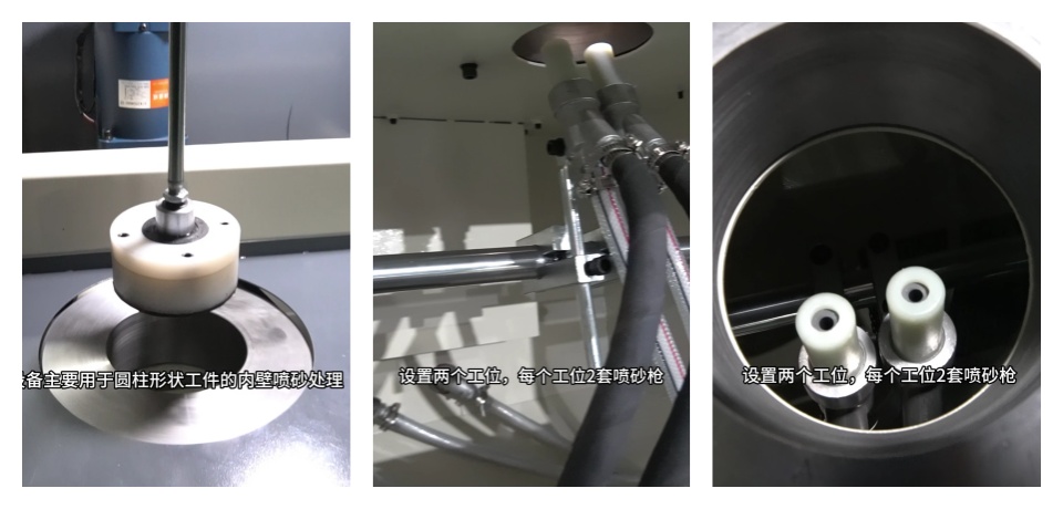 转盘式内壁专用喷砂机（images 3）