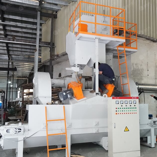 平抛通过式抛丸清理机